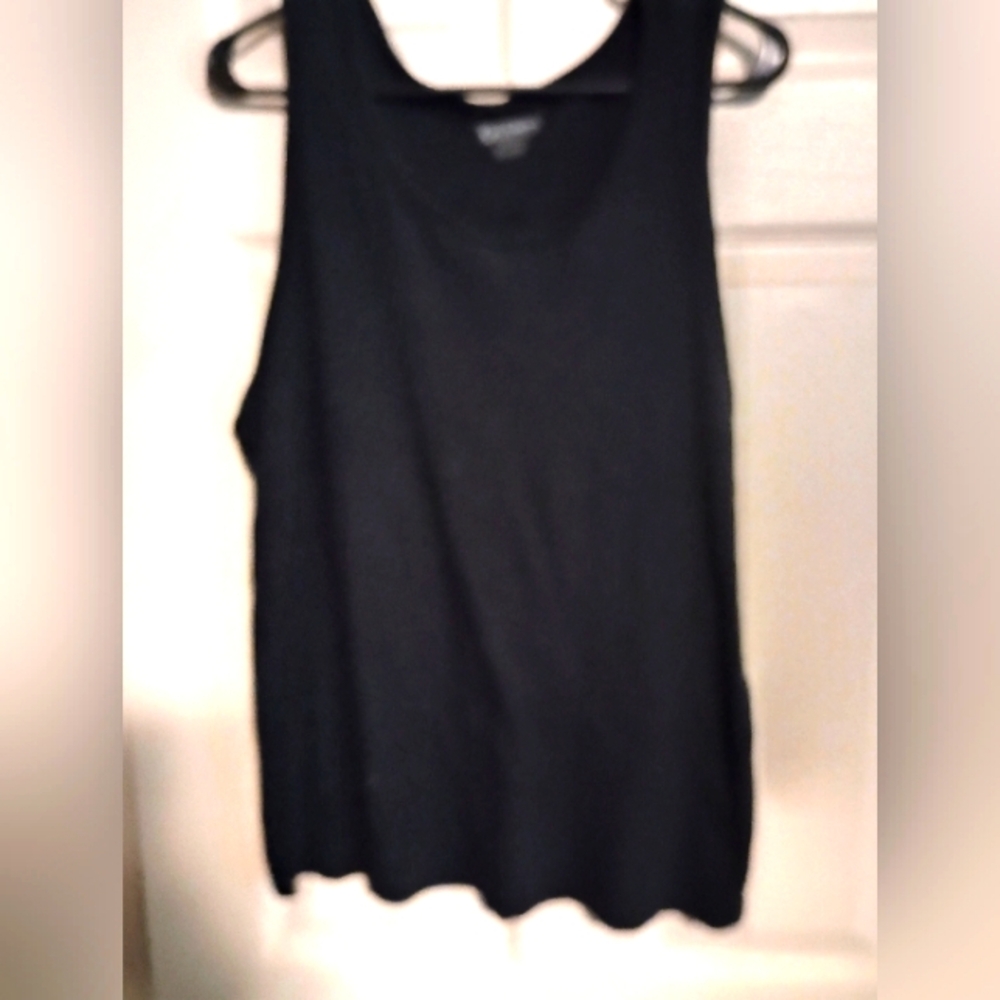 Champs Black Sleeveless Top Men's 2XL